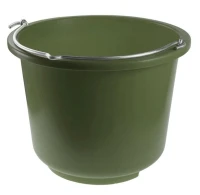 Wiadro plastikowe 13l oliwkowe