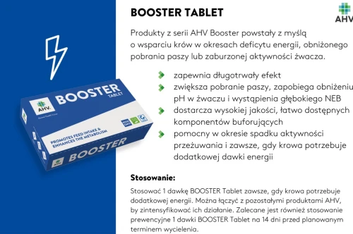 AHV COW BOOSTER BOLUS - energia dla krów 10szt