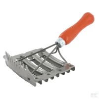 Zgrzebło metalowe 8-rzędowe